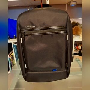 Kingsons Black Backpack for Men Or Women's Like New
